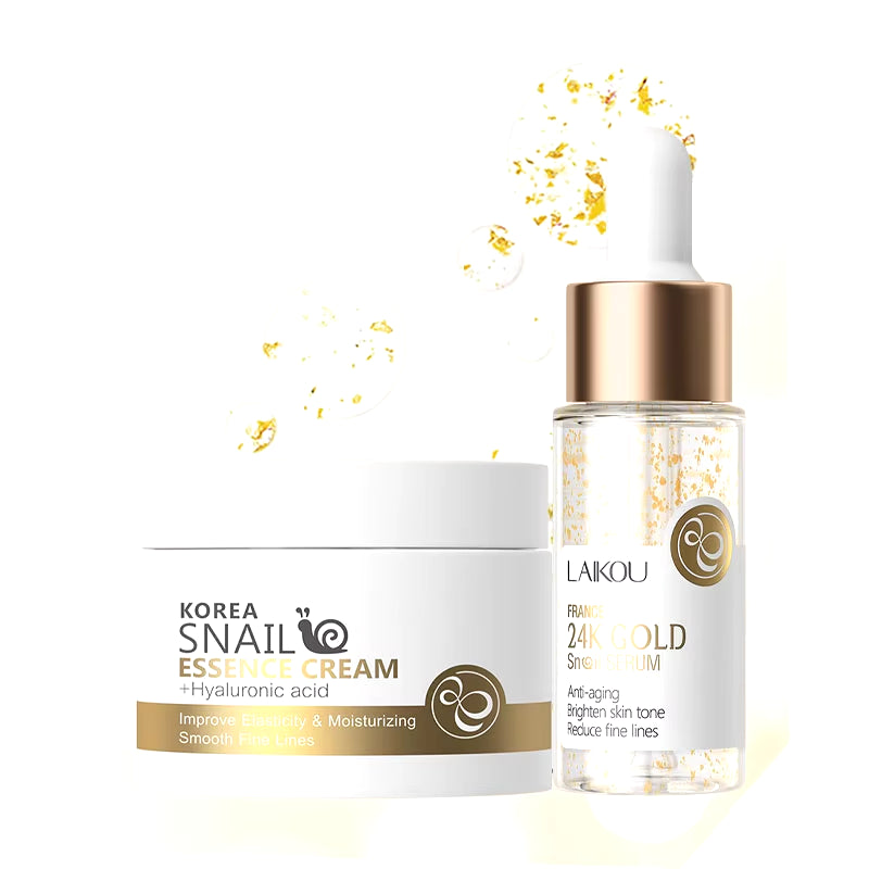 AgeRenew Snail Serum & Cream